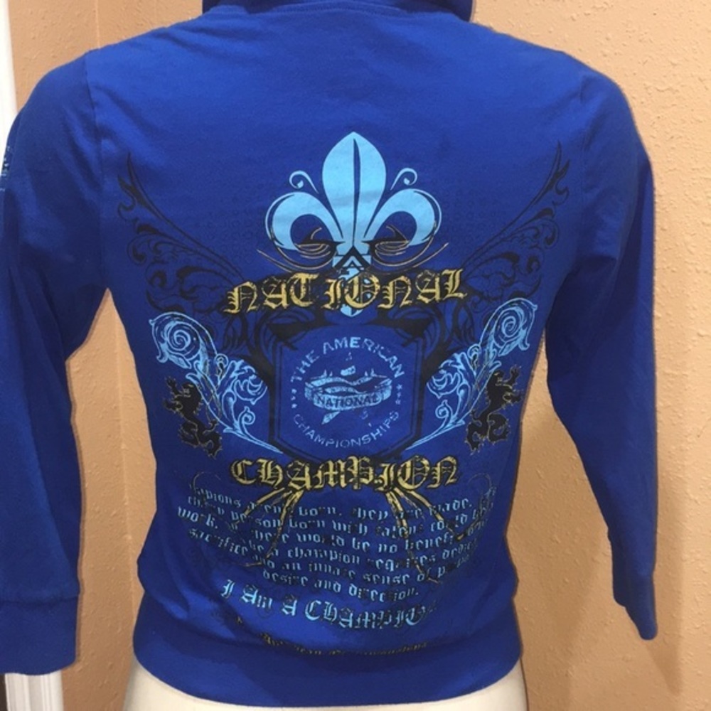 The American Girls blue youth hoodie